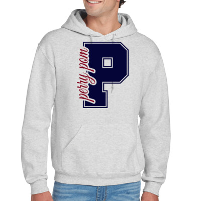 Unisex Script Perry Pom Personalized Hoodie Thumbnail