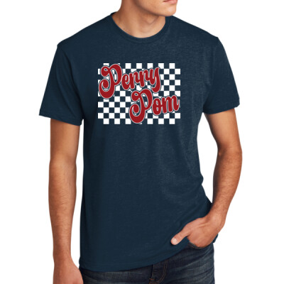 Perry Pom Checkered T-shirt Thumbnail