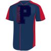 B3VP Youth Full-Button Baseball Jersey Thumbnail
