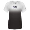 Women's V-Neck Ombre T-Shirt Thumbnail