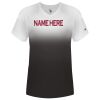 Women's V-Neck Ombre T-Shirt Thumbnail
